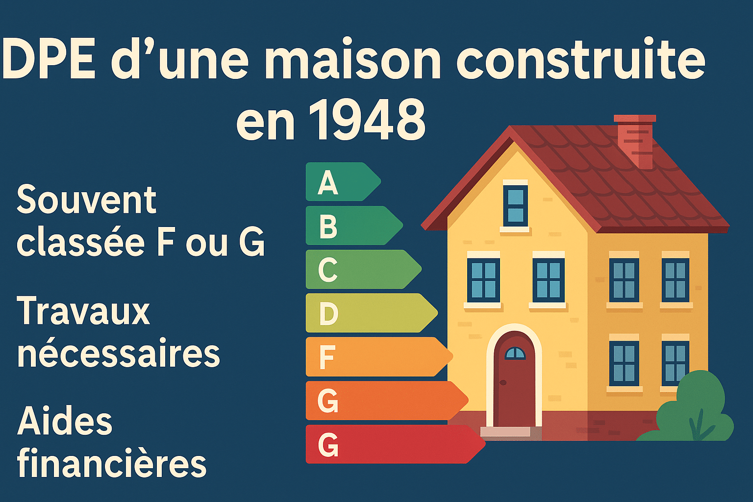 DPE d'une maison construite en 1948 : ce qu’il faut vraiment savoir