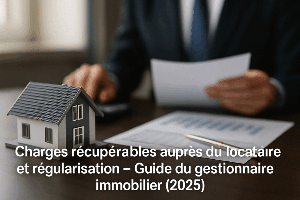 Charges récupérables auprès du locataire et régularisation – Guide du gestionnaire immobilier (2025)